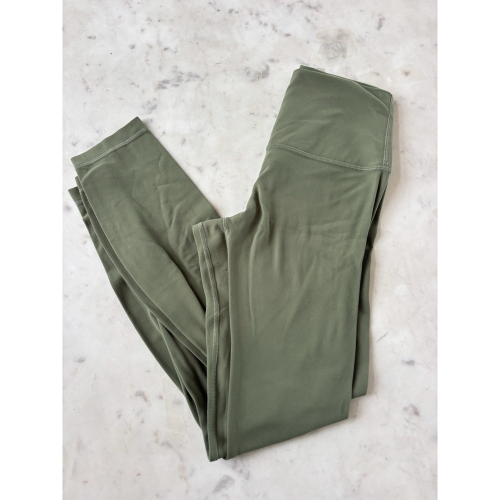 Lululemon Align High-Rise Pant 24" Army Green‎ Size 4